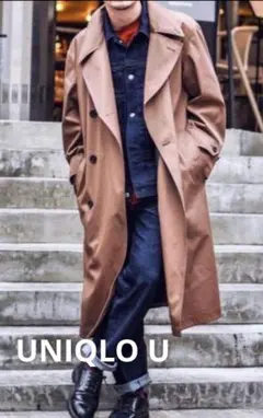 UNIQLO U ブロックテックコート オーバーサイズ　M