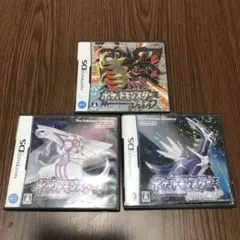 ポケットモンスターDSソフト　ダイヤモンド　パール　プラチナ　セット
