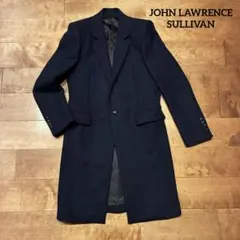 美品/ジョンローレンスサリバン /チェスターコート/ロングコート/カシミヤ/羊毛