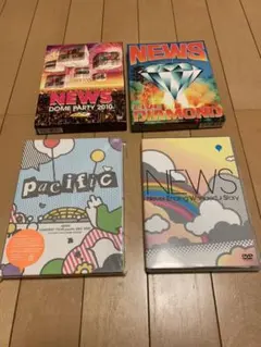 NEWS LIVE DVD 4セット
