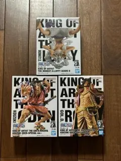 ワンピース KING OF ARTISTルフィ ロジャー おでん 3点セット