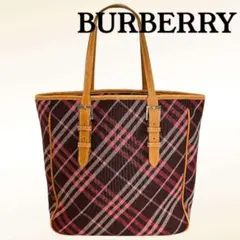 BURBERRY バーバリー トートバッグ ノバチェック レザー 肩掛け可のサムネイル