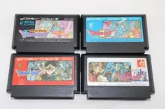 【ファミコン】ドラゴンクエストI・II・III・IV 4本セット