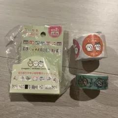 ちいかわ　シール3点セット