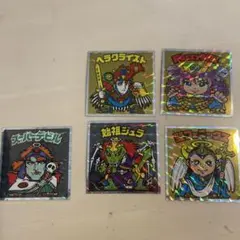 ビックリマンシール 5枚セット　ヘッドだらけ