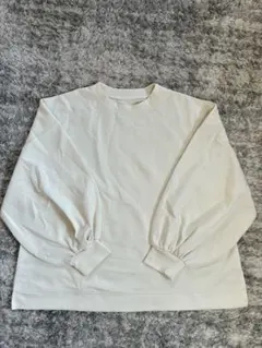 バルーンスリーブ ビッグシルエット　薄手スウェット レディースMサイズ