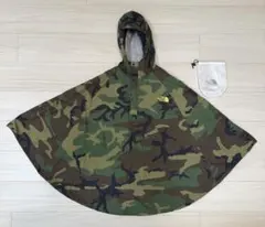 THE NORTH FACE 迷彩 レインコート 雨着 130