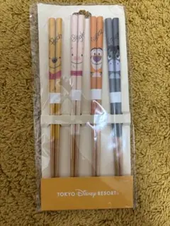 東京ディズニーリゾート キャラクター箸 4本セット