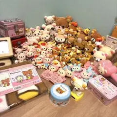 リラックマ　コリラックマ　グッツ計80点　大量まとめ売り　San-X 平成レトロ リラックマ コリラックマ グッツ計80点 大量まとめ売り San-X 平成