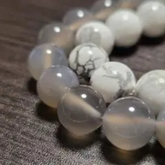 天然石 2種類 3セット 約10mm