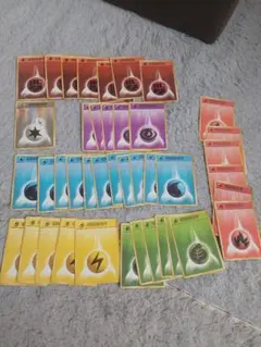 ポケモンカード エネルギーカードセット　旧裏４１枚
