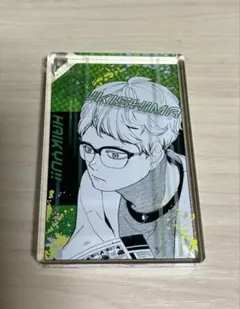 『ハイキュー！！』　ドミノ風アクリルキーホルダーコレクション　月島蛍