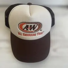 A&W All American Food メッシュキャップ