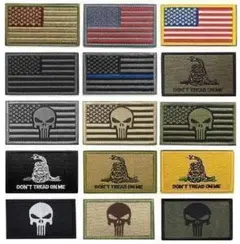 【H041】（15枚セット）パッチ ワッペン ミリタリー サバゲー アメリカ