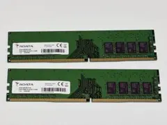 メモリテスト済み　ADATA DDR4 16GB（8GB×2枚）PC4-2666 ②ADATA PC4-3200 DDR4メモリ 16GB（8GB×2 - メルカリ