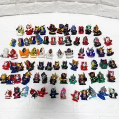 【激レア】当時品 仮面ライダー ソフビ 指人形 74点