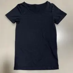 UNIQLO キッズ　半袖ヒートテックシャツ　110黒