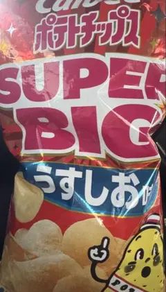 コストコCalbee ポテトチップス SUPER BIGうすしお味472g 特大 - メルカリ