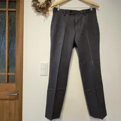 UNIQLO ユニクロ グレー スラックス ウエスト79 レングス76