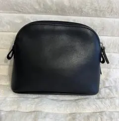 COACH 黒 レザーポーチ　オールドコーチ
