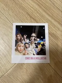 TWICE 映画 ONE IN A MILL10N 入場者特典 フォトカード