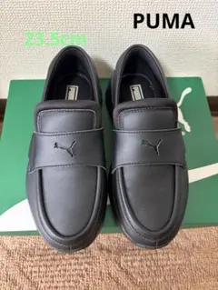Puma ブラック ローファー スニーカー 厚底のサムネイル