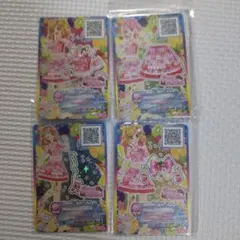 Berry Parfalt ハッピーセットのアイカツカード4枚セット