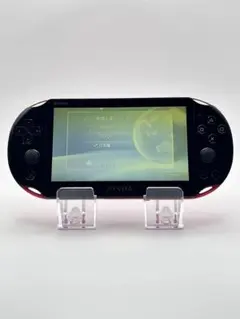 PS VITA 本体 ピンク ブラック PCH-2000 動作確認済 #266