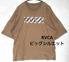 RVCA Tシャツベージュ Mサイズ ワイドシルエットY2K SURFSKATEのサムネイル