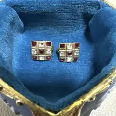 ニナリッチ スクエアビンテージイヤリング