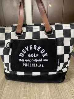 デヴァローゴルフ カートバッグ フラッグ柄 キャンバス デヴァローゴルフ カートバッグ フラッグ柄 キャンバス デヴァ
