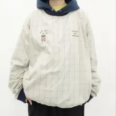 common gull products. ささやかな彩りのナイロンプルオーバー