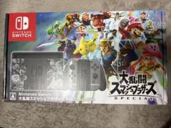 NintendoSwitch本体スマブラ限定モデル 美品 MicroSDカード付 - メルカリ