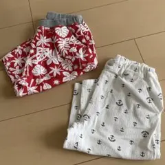ムージョンジョンハーフパンツ２点まとめ売り120.130サイズ
