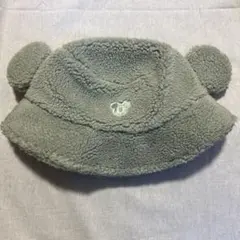 バケットハット 58cm ディズニー ボア もこもこ