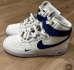 Nike Air ハイカットスニーカー ホワイト/ブルー