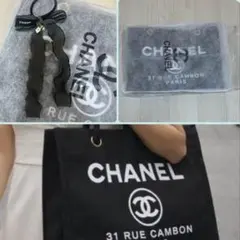 u*め様 CHANEL ノベルティ ヘアゴム＆バッグ セット