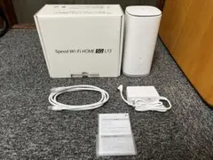 カシモWiMAX Speed Wi-Fi HOME 5G L13 ホワイト