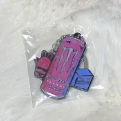 新品未開封 Monster Energy キーホルダー ピンクのサムネイル