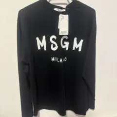 MSGM ブラック ロングスリーブ Tシャツ XSオーバーサイズのサムネイル