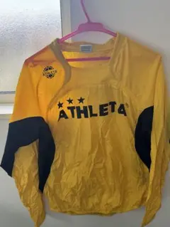 ATHLETA イエロー ブラック 長袖ピステ