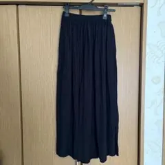 UNIQLO ワッシャーサテンスカートパンツ Ｍサイズ