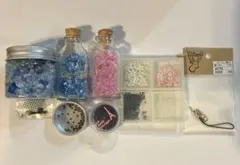 ビーズ　ボタン　パーツ　セット 複数色　まとめ売り