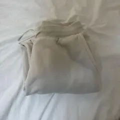 UNIQLO ユニクロ ヒートテックボアスウェットパンツ オフホワイト S