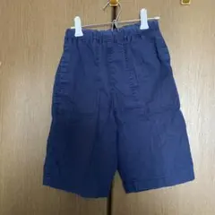GU ネイビー ハーフパンツ 140