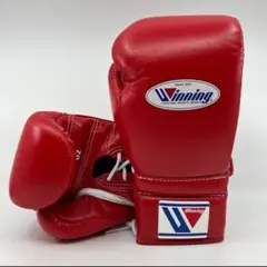 美品　未使用　ウイニング パンチンググローブ　ボクシング　井上尚弥　赤 未使用 美品 ウイニング パンチンググローブ ボクシング 赤 井上尚弥