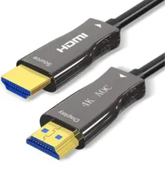 4K 光ファイバーHDMI ケーブル 10m HDMI2.0 4K 60P