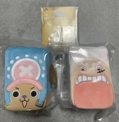 一番くじ ワンピースカードゲーム E賞 ぬいぐるみカードケース2個（おまけH賞）