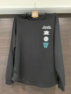 Arch アーチ　ブラック ロンT ドライ素材