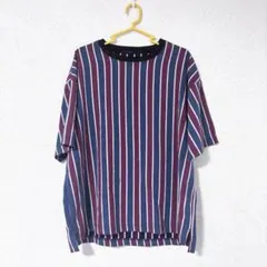 【Ciaopanic】ストライプ 半袖シャツ Lサイズ 【チャオパニック】